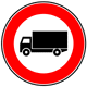 Transito vietato ai veicoli di massa a pieno carico superiore a 6,5 tonnellate